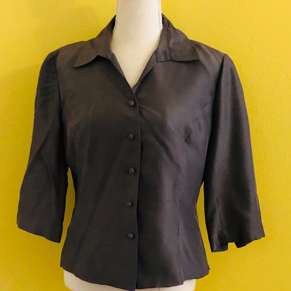 Adrianna Papell Dressy Silk Jacket, Size 8